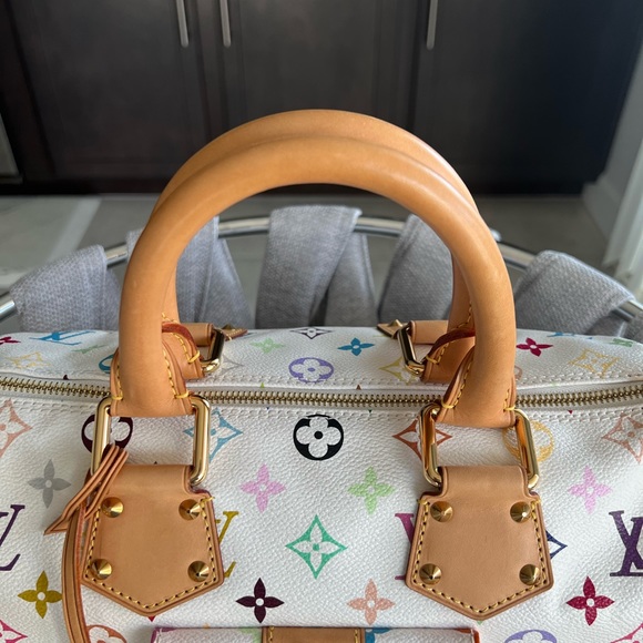 ❌❌SOLD❌❌LOUIS VUITTON MULTICOLOR SPEEDY 30 - Picture 6 of 16